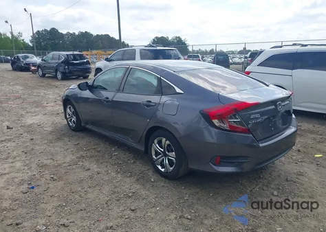 2018 Honda Civic Lx z USA, uszkodzony, nr VIN 2HGFC2F58JH602336